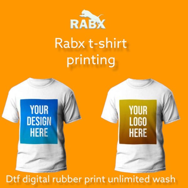 Custom Round Neck Printing Service for Event and Promotion