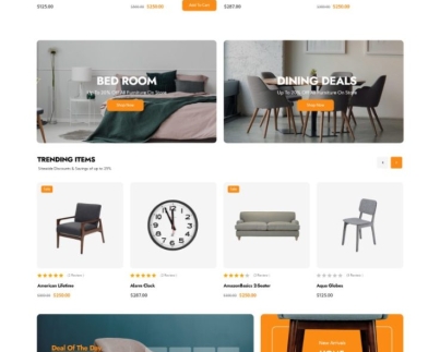 Custom Furniture Website Development Service