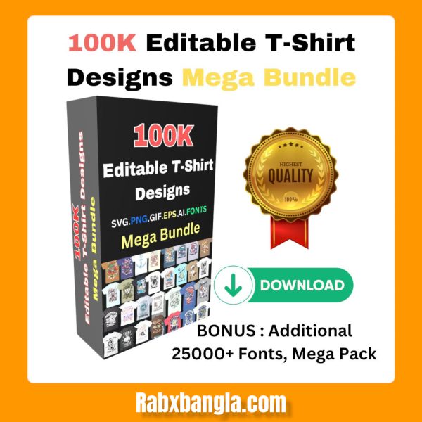 Mega Pack T-Shirt Designs