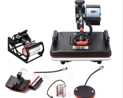 5 in 1 Multi-function Heat Press Machine (Steel Body)